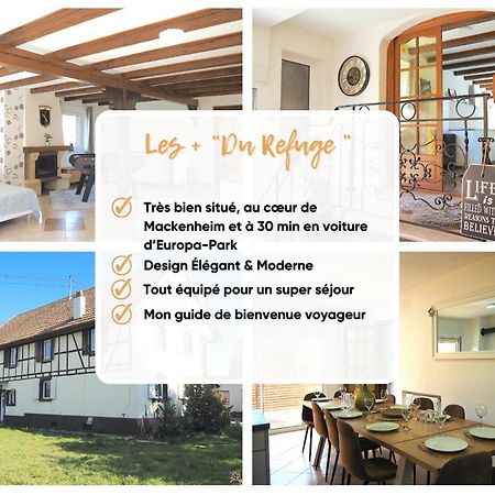 MackenheimLe Refuge "Domaine Harmonieux" 30 Min Europa-Park别墅 外观 照片